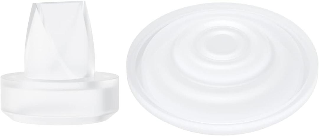 Momcozy Original S9 Pro/S12 Pro Replacement Accessories, Only Compatible with Momcozy S9 Pro/S12 Pro Breast Pump NOT for S9/S12/S12Pro-Quick(Duckbill Valves & Silicone Diaphragm,1 Pack)
