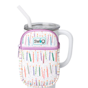 Swig Life Mega Mug Pouch, Water Bottle Bag with Adjustable Strap, Water Bottle Fanny Pack with Zippered Phone Pocket, Holds Travel Essentials, Bottles, Tumbler Accessories