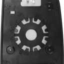 X AUTOHAUX Car Rearview Mirror Glass Replacement with Backing Plate Heated Left Driver Side for Mercedes-Benz Sprinter 2500 3500 2010-2018