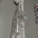 20 Inches Tall Retractable Dog Gate to Step Over, Short Pet Gate for Doorways, Extends up to 55" Wide, Step Over Puppy Gates for The House Mesh Doggie Gates Small Dog Gate Indoor Outdoor (White)