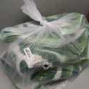 Kids Rug Green Leaf Area Rug for Nursery Cute Bath Mat Non Slip Small Preppy Carpet for Bedroom Bathroom Children Playroom Boho Home Decor Washable 2.6'x4' (Large)