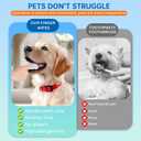 PET Teeth Cleaning Wipes for Dogs & Cats,Gentle Pet Dental Care Wipes with Massaging Micro-Brushing Beads, Remove Bad Breath & Plaque.Dog Toothbrush & Tooth Brushing Kit-Unscented