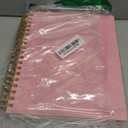 Taja Lined Spiral Journal Notebook for Women & Men, 140 Pages, College Ruled Hardcover Notebook for Work & Note Taking, Journals for Writing, A5(5.7" x 7.9") - Pink