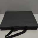 10pcs 15.7x5.5x11.8" (3) Large Size, Black Paper Bags with Black Cotton Handles, Thick Sturdy Durable Gift bags
