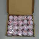 Hxezoc 20 Pieces Mini Face Baseball Stress Balls Baseball Party Favors Funny Face Foam Sports Balls Small Squeeze Anxiety Relief Toy for Kids Birthday Party, School Reward Carnival Party Supplies
