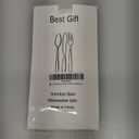 Gold Dinner Spoon Set, Seeshine 7.6-inch Stainless Steel Shiny Gold Table Spoon Silverware, Set of 6