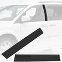 RANSOTO 926-446 B Pillar Trim Door Molding Compatible with 2008-2020 Chrysler Town Country, Dodge Grand Caravan Driver & Passenger Side Windshield Outer Cover Replaces 926-445 5020664AA 5020665AA