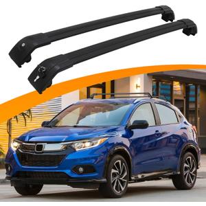 Snailfly Roof Rack Cross Bars Fit for 2016-2022 Honda Vezel HRV HR-V Lockable Black Luggage Rack