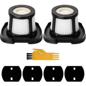 2284W 2390A Vacuum Replacement Filter for Bi-ssell Pet Hair Eraser Filter Hand Vacuum 2390 2389 2579, Compared to Part # 1614212 1614203 1614204 (2 Mesh Filter and 4 Foam Filter)