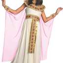 Morph Kids Costume for Girls, Egyptian Dress for Kids, Egyptian Costume for Children, Halloween Outfit, Large