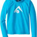 Kanu Surf Boys' Platinum Rashguard (8, Blue)
