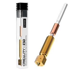 Creality K1C E3D Nozzle, Genuine K1 SE Brass 600mm/s High Flow Extruder Hotend Nozzles Assembly 0.4mm, 3D Printer Nozzle Replacement For Ender 3 V3 SE KE/Ender 3V3/Ender 3 V3 Plus/K1/K1 Max/K2 SE