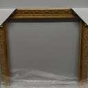 Wood Frame for 16x20 Canvas Paintings, Finished 16x20 Vinatge Gold Frame for Oil Painting Art Prints Landscape Portrait Wall Decor, No Back & Cover (Gold)