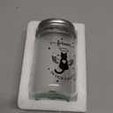 Glooglitter Cat Memorial Gifts for Loss of Cat Mason Jar Night Light Decor Pet Lover Sympathy Remembrance Gifts for Women Loss Loved Pet Bereavement Memorial Ornament