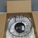 Crystal Ceiling Light Fixture, Modern Semi Flush Mount Ceiling Light, Black Close To Ceiling Light Fixtures, Crystal Chandelier Entryway Light, 11in Chandelier for Bedroom Porch Kitchen Living Room, Black 