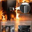 [] Fire Proof Safe for Home Documents, 4.5 Cuft Fireproof Safe for Home, Home Safes With Removable Shelf, Heavy Duty Safes with Anti-theft for Home, Office
