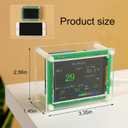 Air Quality Monitor pm2.5 pm10 pm1.0 Detector Indoor air Quality Test kit for Cars ,Home,Office,Hotel etc (PM2.5,AQI)