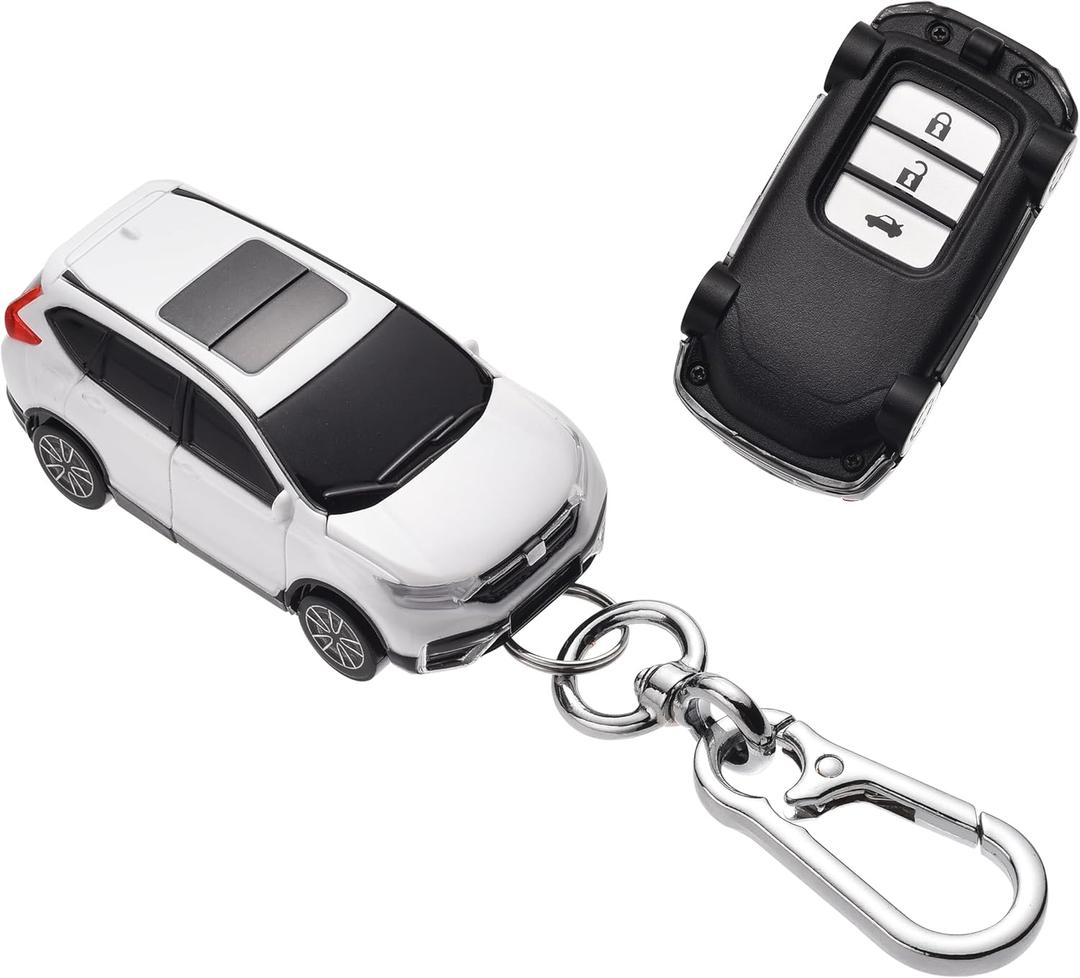 for Honda Key Fob Cover - Key fob case compatible with Honda Accord Civic CRV Pilot Odyssey Passport Smart Remote Key - White