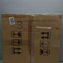 Capiz Shell Ceiling Light Fixture Modern Gold Semi Flush Mount Ceiling Lights 11.8Inch Small Chandelier for Entryway Bedroom