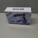 Electric Water Gun for Adults  Automatic, Battery-Operated Water Pistol with 32 Ft Range, 550ML Large Capacity Squirt Gun for Kids Summer Outdoor Fun High-Powered (Blue)