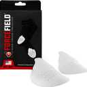 FORCEFIELD Shoe Crease Preventer - Foam Crease Protector for Shoes & Boots - Fits Inside Toe Box, Prevents Creasing - Adhesive Strips for Secure Fit - Fits Kids Size 4-7, Womens 5-12, Mens 8+ (Medium)