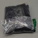 SK Studio Black Outdoor Sheer Curtains for Patio Waterproof 2 Panels Sheer Curtains Privacy Screen Mesh Net Outside Curtains Rod Pocket for Gazebo, Porch, Pergola, 63W x 120L