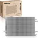 A-Premium Air Conditioning A/C Condenser Compatible with Ford F-250 Super Duty, F-350 Super Duty, 2011-2016, V8 6.2L, Replace# BC3Z19712B