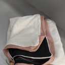 Sunheir Extra Large Washable Dog Bed Covers Soft Plush Replacement, Waterproof Dog Bed Liner, Pet Bed Cover with Zipper 41x27x3 Inches, Pink, Cover Only