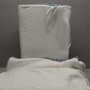 Kingfun 4PCS Orthopedic Bed Wedge Pillow Set for After Surgery, Memory Foam Support Pillow for Back, Neck and Leg Pain Relief, Adjustable Triangle Pillow - Acid Reflux, Anti Snoring & GERD (Navy)