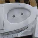 WOODBRIDGE B0970S One Piece Elongated Smart Tankless Bidet Toilet, ADA Height, Auto Flush, Foot Sensor Operation, Heated Seat with Integrated Multi Function Remote Control in White