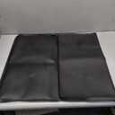 Silicone Cat Litter Trapping Mat, Large Waterproof 34" X 22" Cat Litter Box Mat, Easy to Clean, Black (1 Count (Pack of 1))