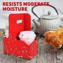 Bodaon 2 Cup Drink Carrier with Handle, 15 Pcs Cardboard Cup Holders, Disposable Drink Carriers for Delivery, Kraft Paper Coffee Cup Holder to Go, Take Out Cup Carriers for Hot/Cold Drinks