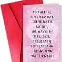 Romantic Valentines Day Card for Husband Men, Funny Valentines Day Card for Boyfriend Him, Happy Valentines Day Cards from Wife Girlfriend (#15)