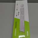 seenda Wireless Bluetooth Keyboard and Mouse Combo, SKM64-3 Rechargeable Slim Quiet Keyboard Mouse, 3 Multi-Device Connection, Compatible for Windows 11/10 PC Laptop Mac MacBook iPad, White Silver