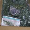 Christmas Cedar Garland Realistic - 2 Pack Cypress Decorations with Lights 6ft for Mantle Lighted Faux Pine Garlands for Xmas Home Decoration Indoor Stairs Railing Fireplace Outdoor Prelit Door Decor