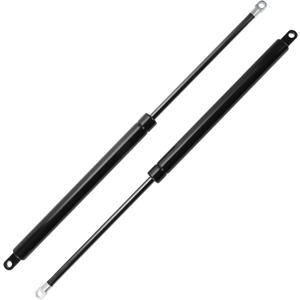 Motoforti 20inch/500mm 202Ib/900N/90kg Lift Supports Struts Gas Springs for Car Tailgate Camper Lid Boat Hatch Window Lid Under Bed Lifting Tool Box Lid Black 2Pcs