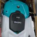 Garvee 4 Gallons Battery Powered Backpack Sprayer with Wheeled Cart, 12V 8Ah Electric Sprayer with 6 Nozzles & 2 Wands, 4-6 Hour Runtime, 90PSI Adjustable Pressure, Trigger Lock, Yard Sprayers for Law