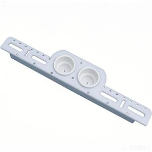 Marine Double Drink Cup Holder, Fishing Tool Holder, Plastic Holder for Knives and Lures
