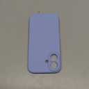 Vooii Compatible with iPhone 16 Case, Liquid Silicone Upgrade [Camera Protection] [Soft Anti-Scratch Microfiber Lining] Shockproof Phone Case for iPhone 16 6.1 inch - Light Blue