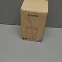 Iced Coffee Cup, 15 oz Glass Cups With Lids And Straws, Iced Coffee Glasses Tumbler, Thick Wall Mug For Tea Water With 2 Straws And Leather Sleeve, Glass Tumbler Gifts (Amber)