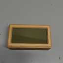 everwood Wooden Digital Battery Operated Alarm Clocks for Bedrooms, Beside, Table, Desk