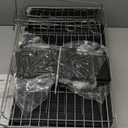 Expandable Dish Drying Rack, Dish Racks for Kitchen Counter, Stainless Steel 304, Flip-Top Retractable Plate, Multi-Directional Adjustable Dish Rack, Space Saving Large Drying Rack Kitchen, Black