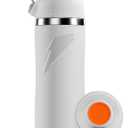 Gatorade 'Overtime' 32oz Stainless Steel Water Bottle, Twist Cap, White