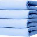 Reusable Bed Underpad - Waterproof & Washable - Absorbent Mattress Protector - Incontinence Bed Pads - Bed Protector Pads for Adults, Kids, Elderly or Pet, Pack of 4 (Blue, 34"X36")