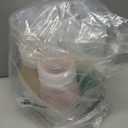 Condiment Squeeze Bottles, 12 oz Silicone Squeeze Bottles For Sauces, Leak Proof Condiment Containers with Extra Interchangeable lid, Easy Squeeze for Oil, Honey & Dressings, BPA FREE (4 Pack) (Pink)