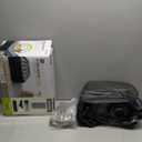 Intex Deluxe Pillow Rest Raised Air Mattress, Model AP619D, Gray Twin Size