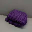 Bedsure Cooling Cotton Waffle King Size Blanket - Lightweight Breathable Blanket of Rayon Derived from Bamboo for Hot Sleepers, Luxury Throws for Bed, Couch and Sofa, Purple, 104x90 Inches