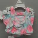 Hurley Girls' Girls' Bikini 2-piece Swim Suit (5, Marshmallow)