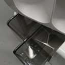 Large Capacity Makeup Organizer Countertop with Makeup Brush Holder for Vanity, Thickened Material, Bathroom Countertop Organizer Skin Care Perfumes Storage, Teen Girl Gifts for 13-25 Year (White)