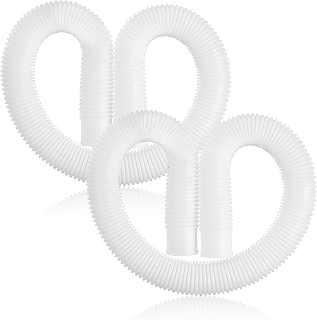 1.5" x 3ft Pool Skimmer Hose Replacement for Intex Above Ground Pool Skimmer Pump Transfer Hose Part # 10531 25016, 2 Pack